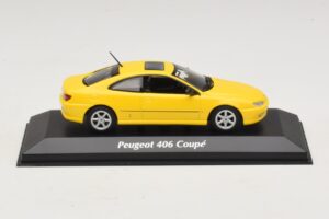 Peugeot 406 Coupé Jaune Maxichamps 1:43 940112621 Diecast