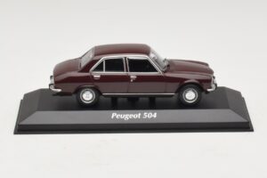 Peugeot 504 Rouge Foncé Maxichamps 1:43 940112500 Métal