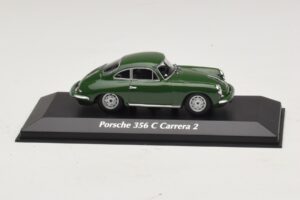 Porsche 356C Carrera 2 Vert Foncé Maxichamps 1:43 940062360 Diecast