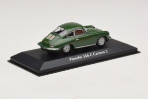 Porsche 356C Carrera 2 Vert Foncé Maxichamps 1:43 940062360 Diecast — image 2 sur 5