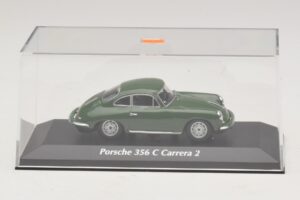 Porsche 356C Carrera 2 Vert Foncé Maxichamps 1:43 940062360 Diecast — image 4 sur 5