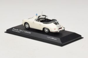 Porsche 356C Cabriolet Polizei Dusseldorf Minichamps 1:43 430062391 Métal — image 3 sur 5