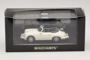 Porsche 356C Cabriolet Polizei Dusseldorf Minichamps 1:43 430062391 Métal — image 5 sur 5