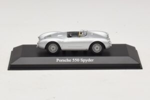 Porsche 550 Spyder Argent Maxichamps 1:43 940066030 Métal