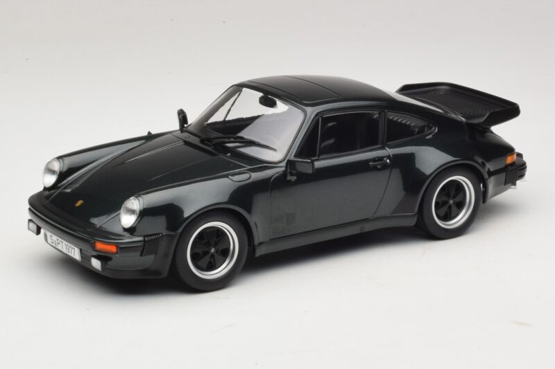 Porsche 911 930 Turbo 3.3 Vert Foncé Métallisé KK-Scale 1:18 KKDC181441 Métal