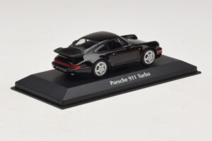Porsche 911 964 Turbo Noir Maxichamps 1:43 940069101 Métal — image 2 sur 5