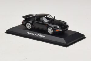 Porsche 911 964 Turbo Noir Maxichamps 1:43 940069101 Métal — image 3 sur 5