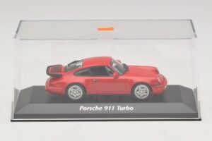 Porsche 911 964 Turbo Rouge Maxichamps 1:43 940069102 Métal — image 4 sur 5