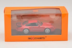 Porsche 911 964 Turbo Rouge Maxichamps 1:43 940069102 Métal — image 5 sur 5