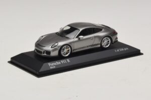 Porsche 911 991.1 R Argent Minichamps 1:43 410066224 Diecast — image 2 sur 5