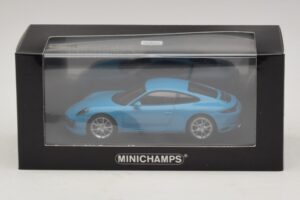 Porsche 911 991.2 Carrera 4S Bleu Minichamps 1:43 410067242 Métal — image 5 sur 5