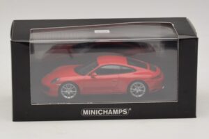 Porsche 911 991.2 Carrera 4S Rouge Minichamps 1:43 410067240 Métal — image 5 sur 5