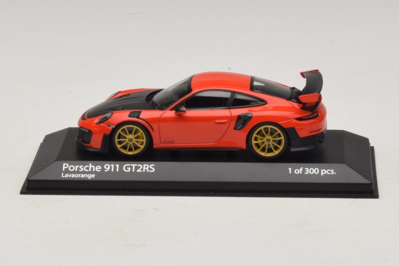 Porsche 911 991.2 GT2 RS Orange Minichamps 1:43 410067229 Métal