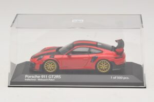 Porsche 911 991.2 GT2 RS Weissach Package Rouge Minichamps 1:43 410067221 Métal — image 4 sur 5