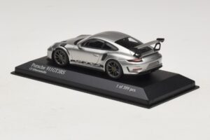 Porsche 911 991.2 GT3 RS Argent Minichamps 1:43 410067020 Diecast — image 3 sur 5