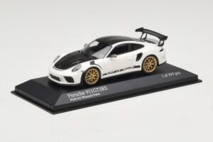 Porsche 911 991.2 GT3 RS Blanc Avec Weissach Package Minichamps 1:43 410067022 Métal — image 2 sur 5