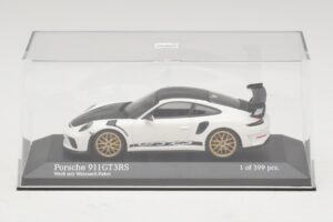 Porsche 911 991.2 GT3 RS Blanc Avec Weissach Package Minichamps 1:43 410067022 Métal — image 4 sur 5