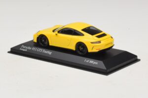 Porsche 911 991.2 GT3 Touring Jaune Minichamps 1:43 410067421 Métal — image 3 sur 5
