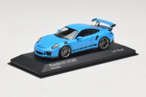 Porsche 911 991 GT3 RS Bleu Minichamps 1:43 410063222 Métal — image 2 sur 5