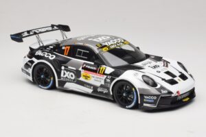 Porsche 911 992 Rally GT #17 C. De Cecco / J. Humblet Rallye de Wallonie 2025 IXO 1:18 18RMC255 Métal — image 4 sur 6