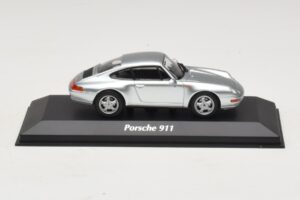 Porsche 911 993 Argent Maxichamps 1:43 940063001 Métal