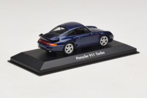Porsche 911 993 Turbo Blue Metallic Maxichamps 1:43 940069201 Métal — image 2 sur 5