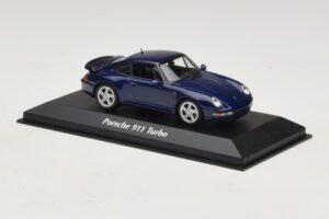 Porsche 911 993 Turbo Blue Metallic Maxichamps 1:43 940069201 Métal — image 3 sur 5