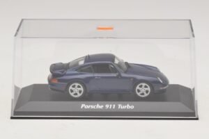 Porsche 911 993 Turbo Blue Metallic Maxichamps 1:43 940069201 Métal — image 5 sur 5