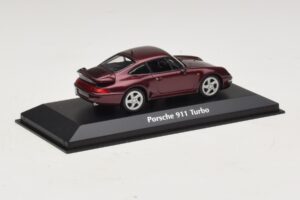 Porsche 911 993 Turbo Rouge Métallisé Maxichamps 1:43 940069200 Métal — image 2 sur 5