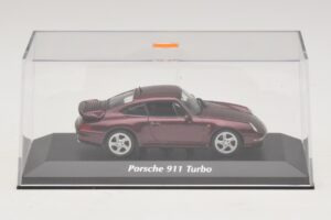 Porsche 911 993 Turbo Rouge Métallisé Maxichamps 1:43 940069200 Métal — image 4 sur 5
