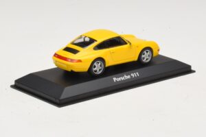 Porsche 911 993 Jaune Maxichamps 1:43 940063000 Métal — image 2 sur 5