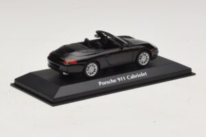 Porsche 911 996 Cabriolet Noir Métallisé Maxichamps 1:43 940061030 Métal — image 2 sur 5