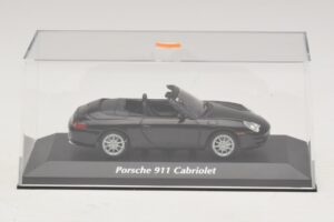 Porsche 911 996 Cabriolet Noir Métallisé Maxichamps 1:43 940061030 Métal — image 4 sur 5