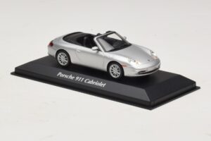 Porsche 911 996 Cabriolet Argent Maxichamps 1:43 940061031 Métal — image 3 sur 5