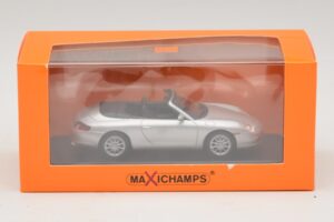 Porsche 911 996 Cabriolet Argent Maxichamps 1:43 940061031 Métal — image 5 sur 5