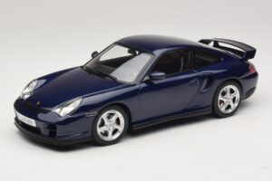 Porsche 911 996 GT2 Bleu Foncé Métallisé KK-Scale 1:18 KKDC181452 Métal