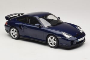 Porsche 911 996 GT2 Bleu Foncé Métallisé KK-Scale 1:18 KKDC181452 Métal — image 4 sur 6