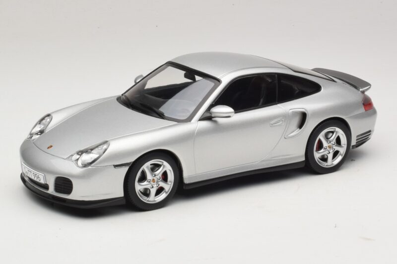 Porsche 911 996 Turbo Argent KK-Scale 1:18 KKDC181471 Métal
