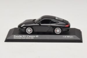 Porsche 911 997 Carrera 4S Gris Métallisé Minichamps 1:43 403066430 Métal