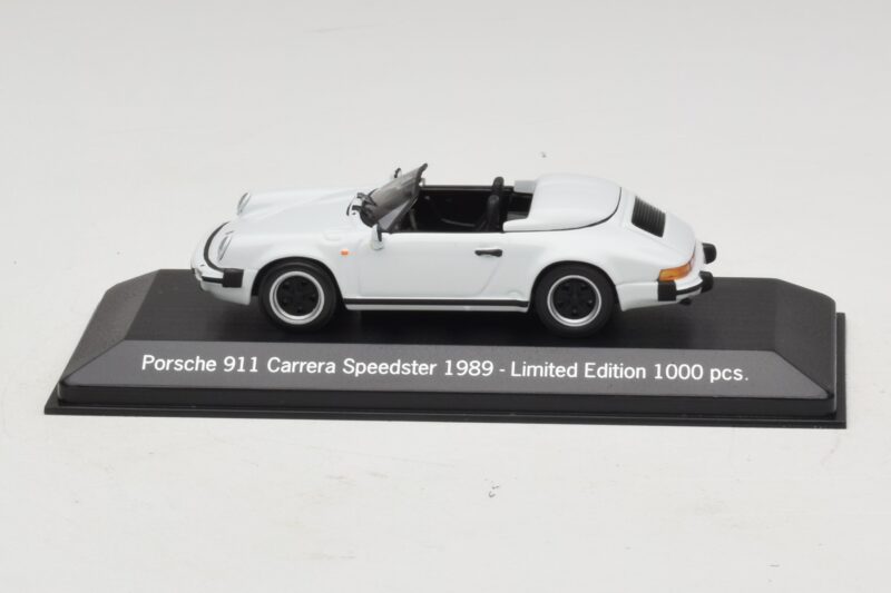 Porsche 911 G-Series Carrera Speedster Blanc Édition Limitée Minichamps 1:43 MAP02002608 Métal