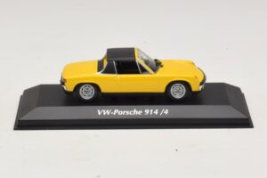 Porsche 914/4 Jaune Maxichamps 1:43 940065661 Métal