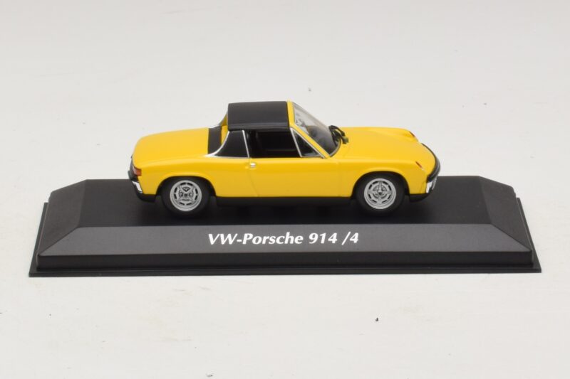 Porsche 914/4 Jaune Maxichamps 1:43 940065661 Métal