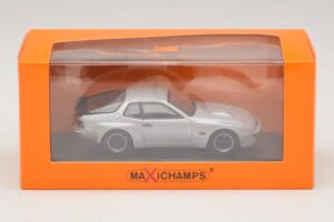 Porsche 924 GT Argent Maxichamps 1:43 940066122 Métal — image 5 sur 5