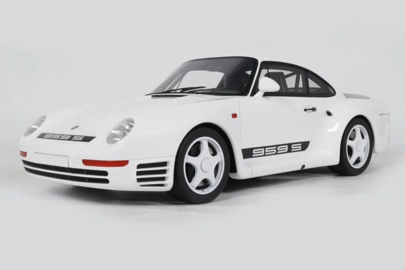 Porsche 959 Sport Grand Prix White GT Spirit 1:12 GT1006 Résine