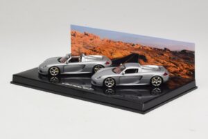 Porsche Carrera GT Spider & Coupé Coffret Argent Minichamps 1:43 WAP02010314 Métal — image 3 sur 5