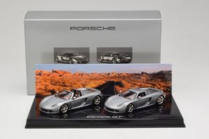 Porsche Carrera GT Spider & Coupé Coffret Argent Minichamps 1:43 WAP02010314 Métal — image 5 sur 5