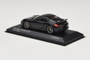 Porsche Cayman GT4 981 Black Metallic Minichamps 1:43 410066121 Diecast — image 3 sur 5