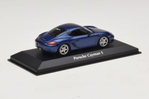 Porsche Cayman S 987 Bleu Métallisé Maxichamps 1:43 940065621 Métal — image 2 sur 5