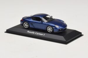 Porsche Cayman S 987 Bleu Métallisé Maxichamps 1:43 940065621 Métal — image 3 sur 5