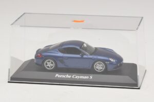 Porsche Cayman S 987 Bleu Métallisé Maxichamps 1:43 940065621 Métal — image 4 sur 5